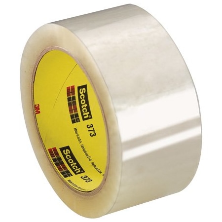 3M 2'' x 55 yds. Clear 3M 373 Carton Sealing Tape, 36PK BUY00013909